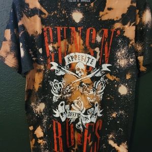 Guns N Rose's Upcycled Band Shirt